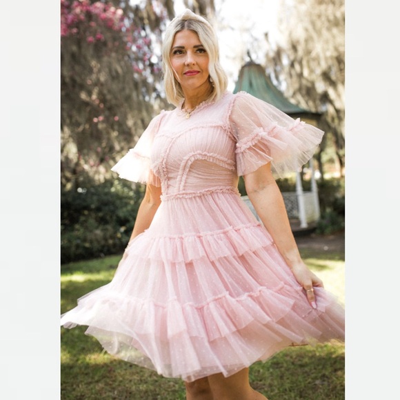 ♡ 𝖨𝗏𝗒 𝖢𝗂𝗍𝗒 𝖢𝗈 ♡ 𝖡𝗅𝗎𝗌𝗁 𝖶𝗁𝗂𝗆𝗌𝗂𝖼𝖺𝗅 𝖲𝗁𝗈𝗋𝗍 𝖣𝗋𝖾𝗌𝗌 - Picture 3 of 7